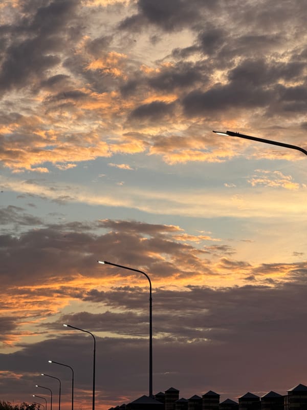 Golden hour in Mikhaylovsk: fields, big skies, and a slow drive home