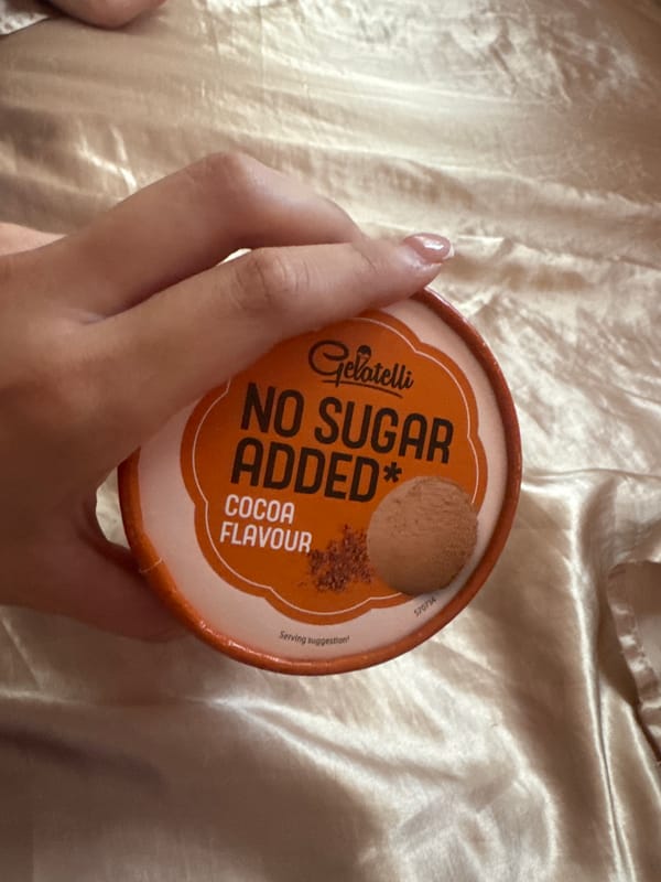 Woman photographed resting with ice cream in Plovdiv apartment