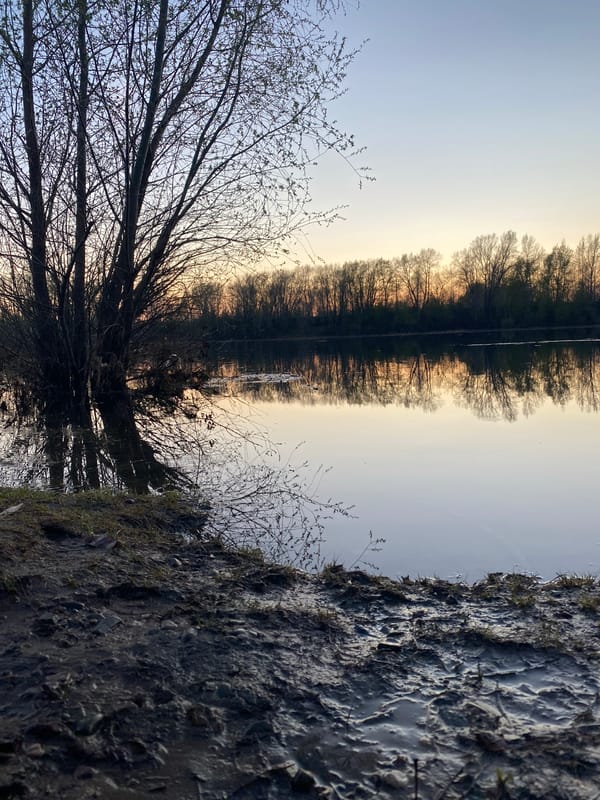 Couple spends afternoon by waterfront in Chaikovsky, Russia