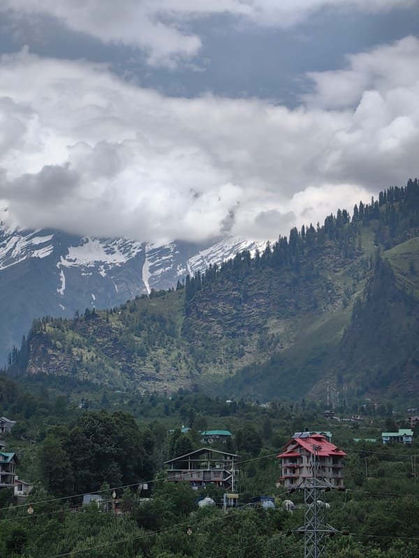 Morning drive through Kullu Valley's mountain towns and Himalayan roads