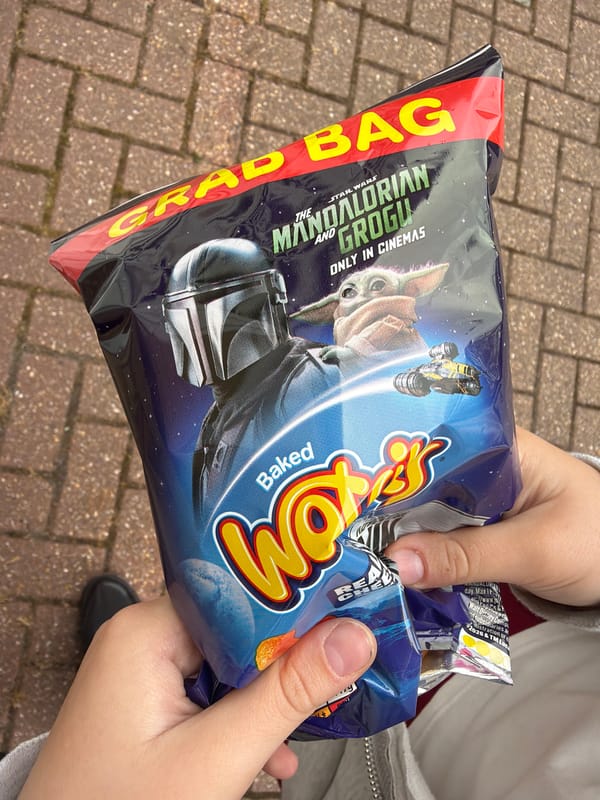 London resident documents snacks and flowers in five-minute span