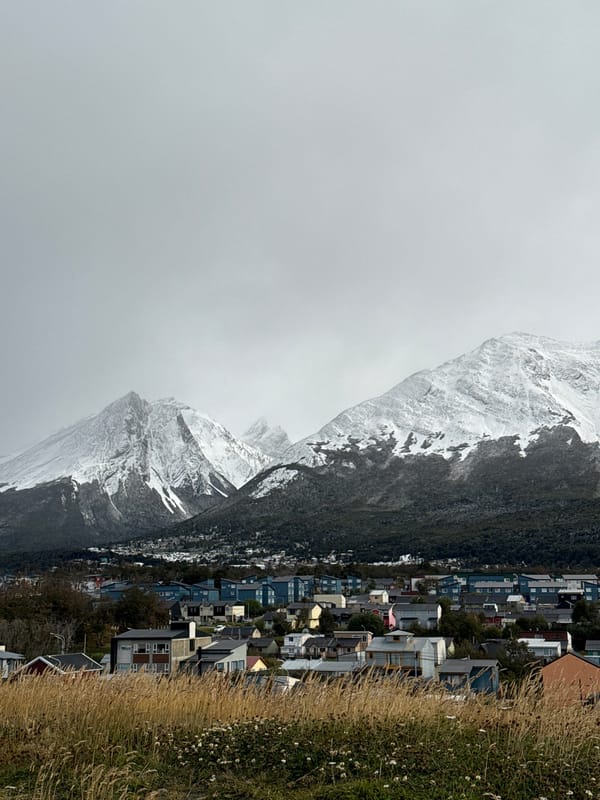 Ushuaia landscapes and fitness activities documented by witnesses