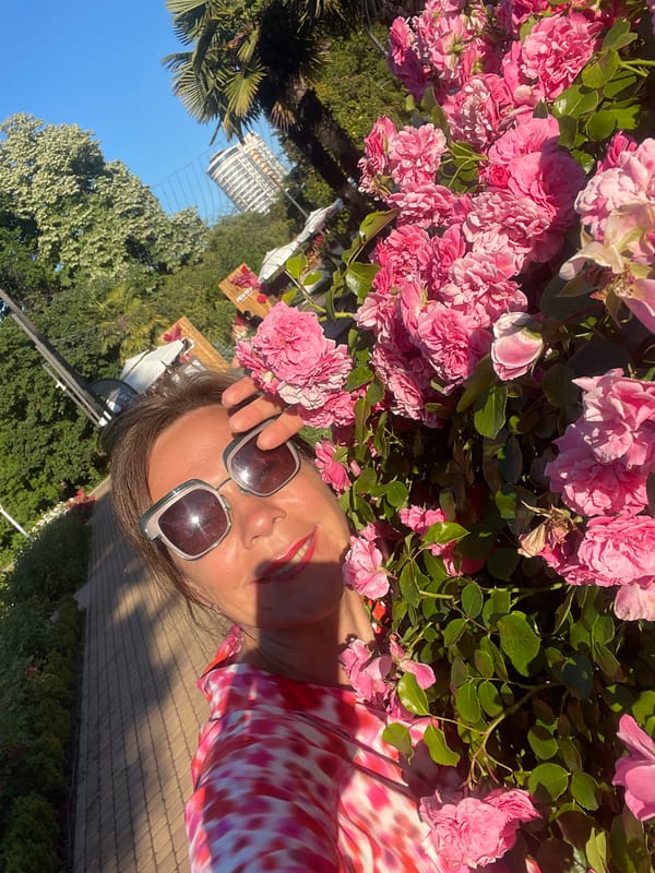 Afternoon exploring Riviera Park's rides, roses, and riverside in Sochi