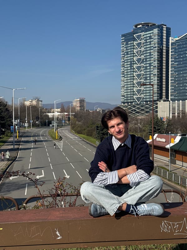 Morning observations from elevated positions across Sofia, Bulgaria