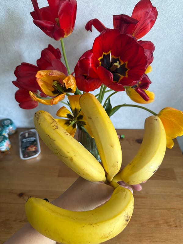 Still life arrangement with fruit and flowers documented in Russia