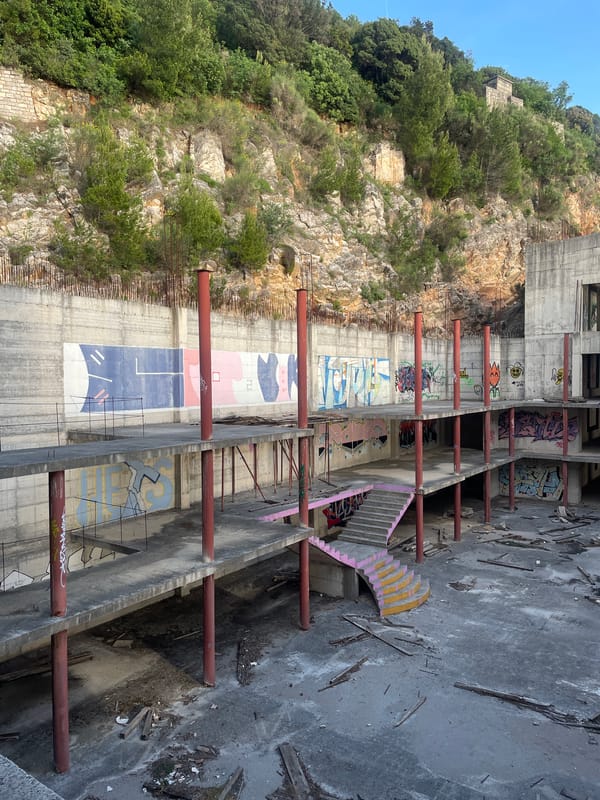 Abandoned Hotel As ruins documented across Montenegro coastal locations