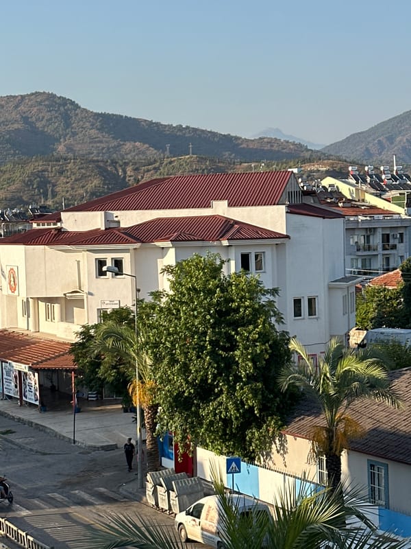 A lazy afternoon drifting through the streets of Fethiye
