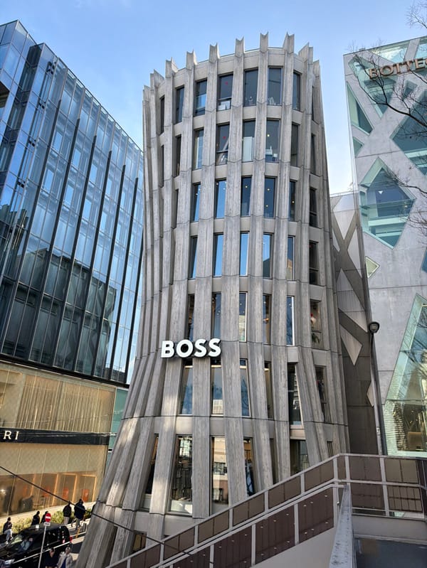 Morning street activity recorded in central Shibuya district