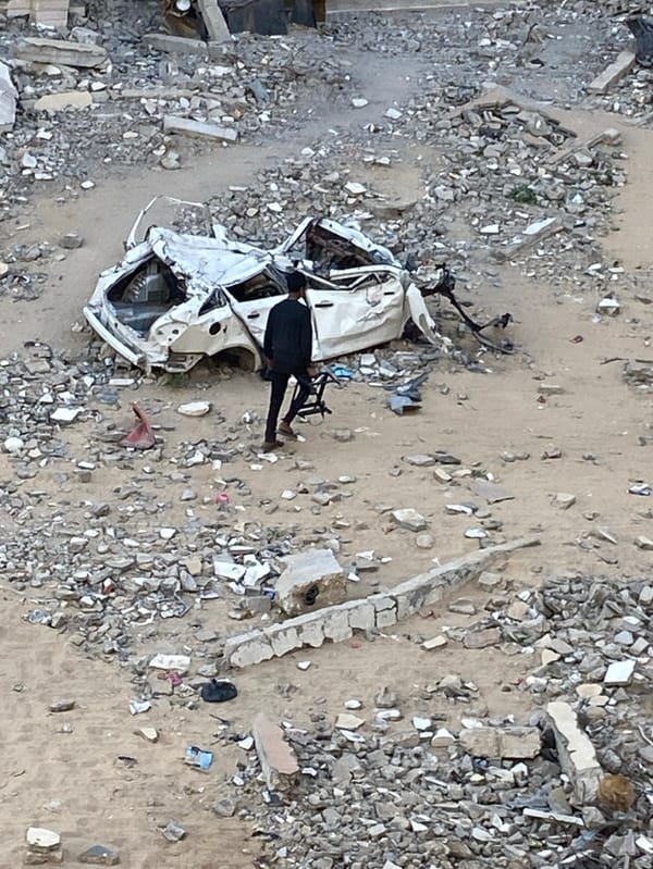 Witnesses document destruction, civilian life continuing in Khan Yunis
