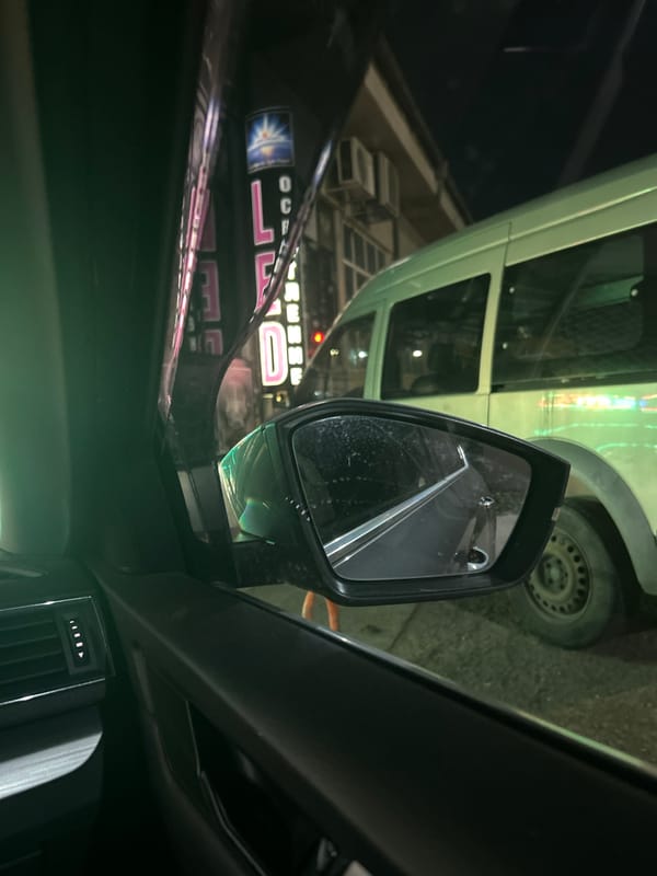 Evening snapshots across Burgas capture gym selfie, driving views