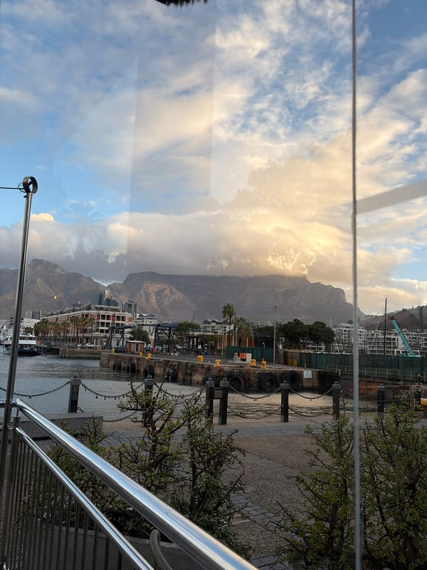 Afternoon scenes captured at Cape Town's V&A Waterfront