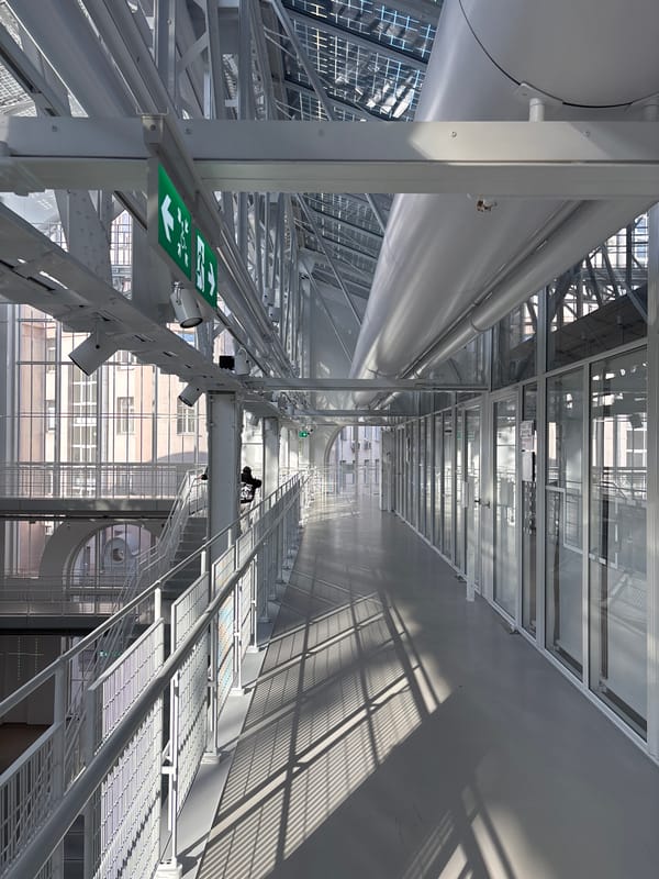 Interior architecture documented at Moscow cultural building