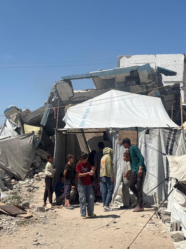 Damaged buildings and street scenes across Gaza