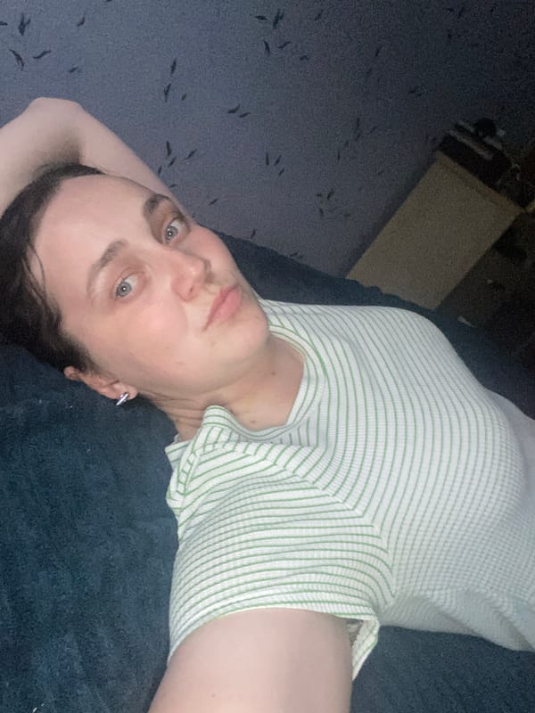 Quiet evening at home — selfies, a book, and a toddler