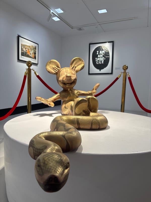 Banksy exhibition with interactive installations draws visitors in London