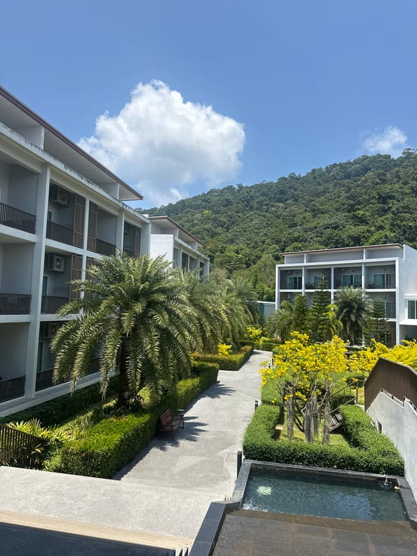 Hotel resort complex documented in Baan Klong Prao, Thailand