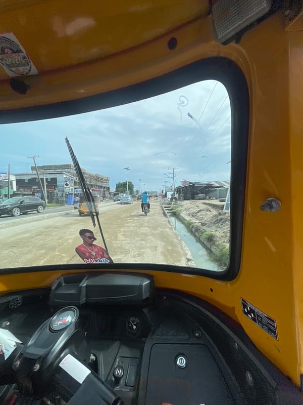 Daily street life documented in Ado, Nigeria