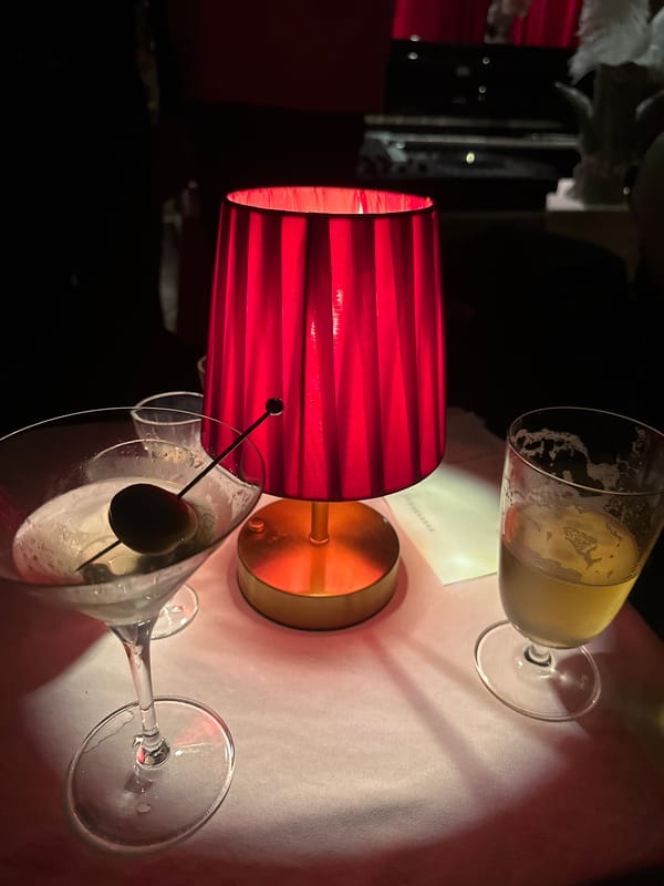 Late-night London scene captured: cocktails and bathroom selfie