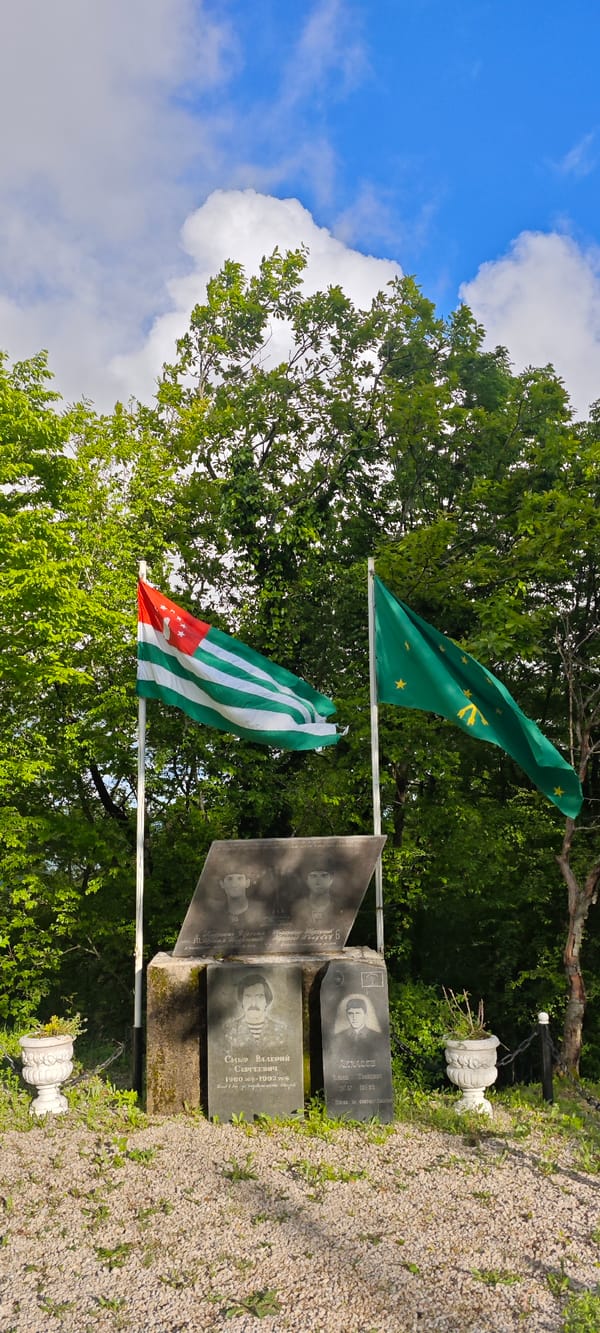 Memorial site and mountain spring documented in Abkhazia