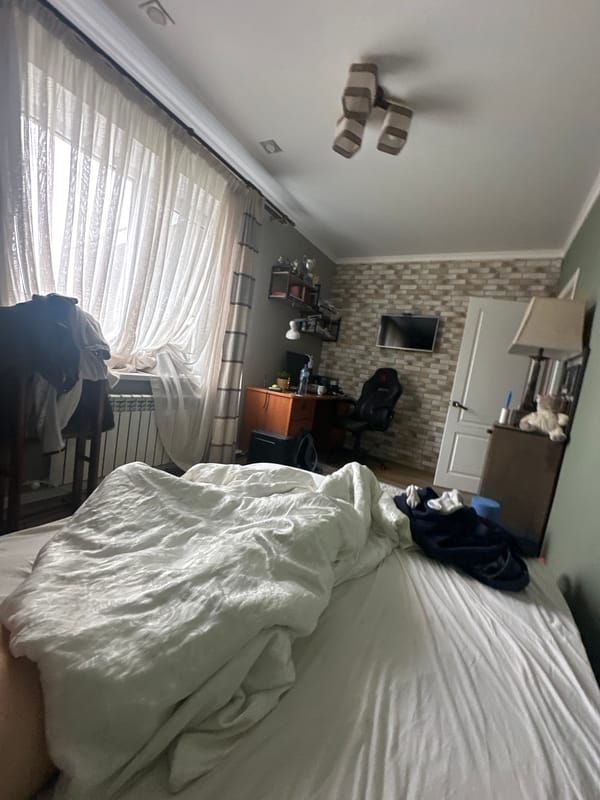 Private bedroom moments and rainy car views documented