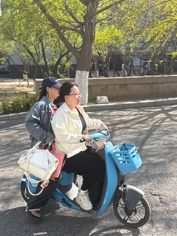 Morning street life documented in Zhongtun, China