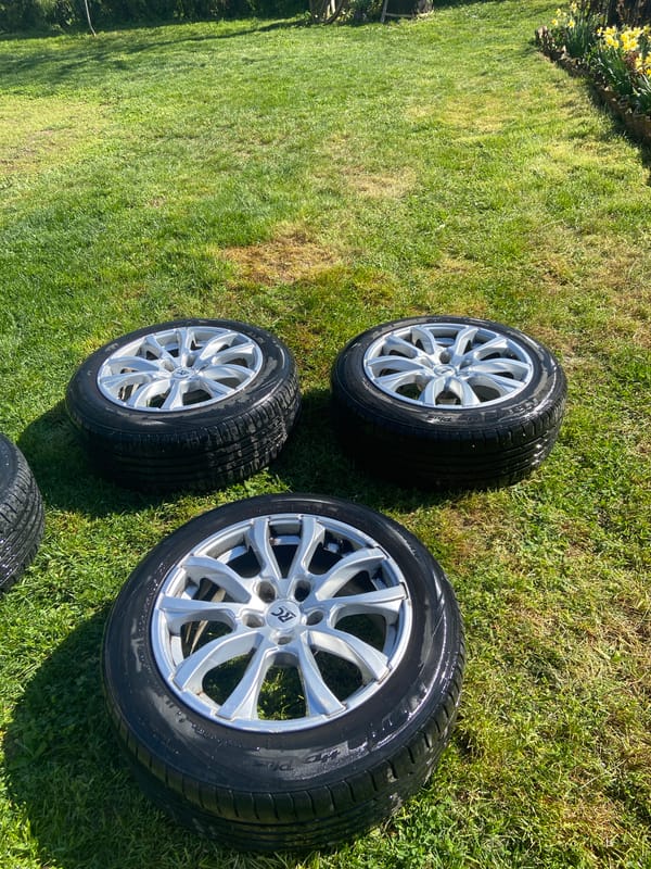 Car wheels found on lawn in Mindia, Bulgaria