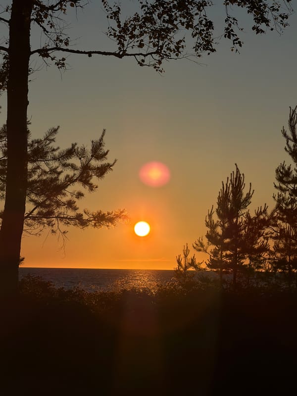 Baltic beach hangout with DJ, beers, and a long solstice sunset
