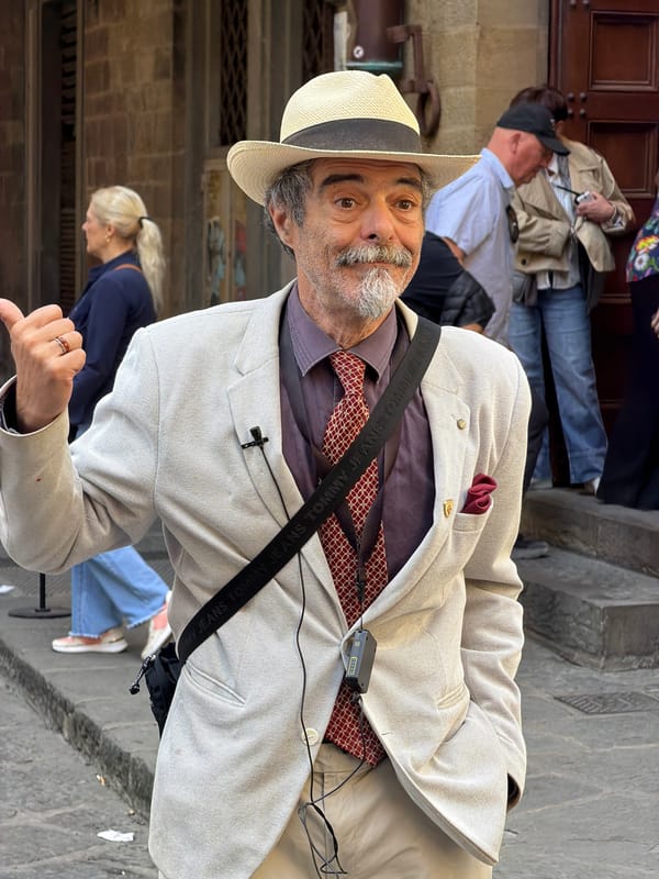 Daily life moments captured across Florence during morning hours
