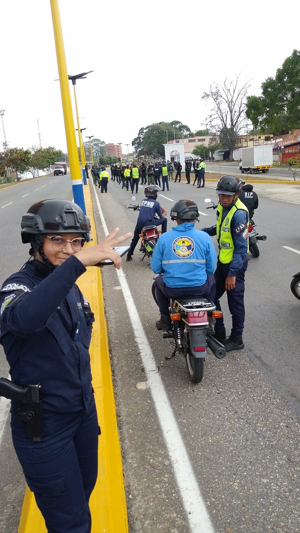 Police presence reported near Polar Brewery in Tinaquillo, Venezuela