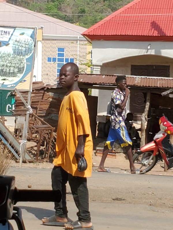 Morning street life documented across Mararaba, Nigeria