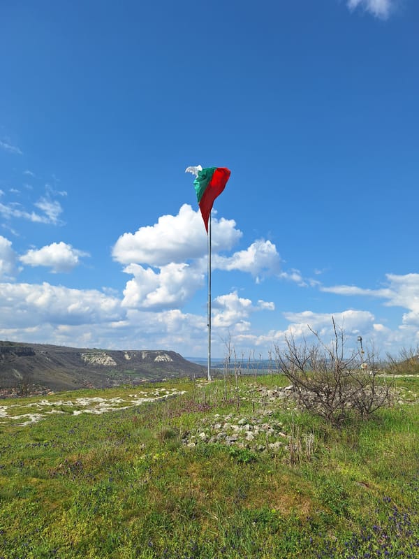 Tourist photographs Provadia and Ovech Fortress in Bulgaria