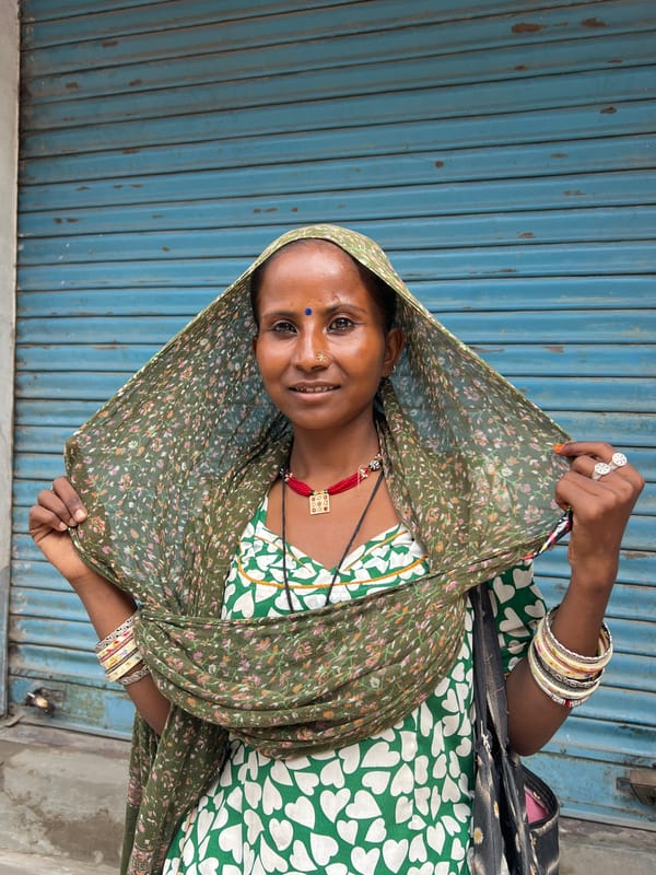 Everyday life on the streets of Pushkar, India