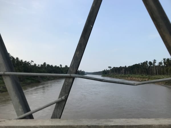 Bridge scenes documented across Aceh region, Indonesia