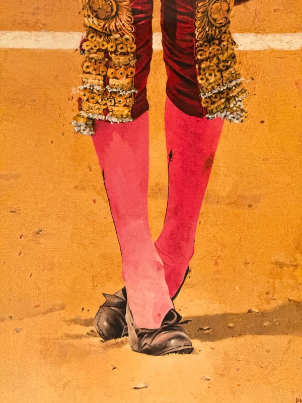 Moscow witness captures eclectic scenes: bullfighter costume, toy hippo, store aisle