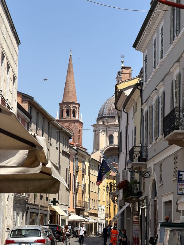 Walking tour captures historic Mantua architecture and canals