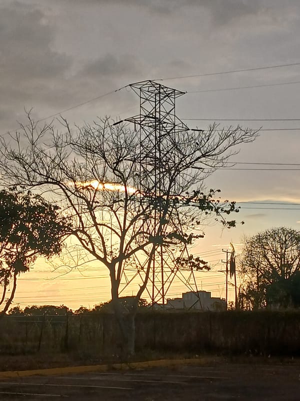 Evening life documented across Ciudad Guayana, Venezuela