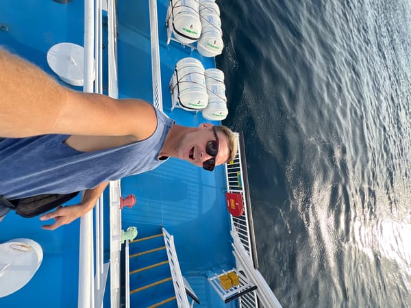 Ferry passenger takes selfies, rings bell on Indonesian waters