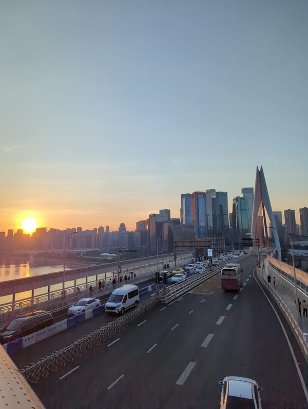 A few hours along Chongqing's Hongyadong riverfront