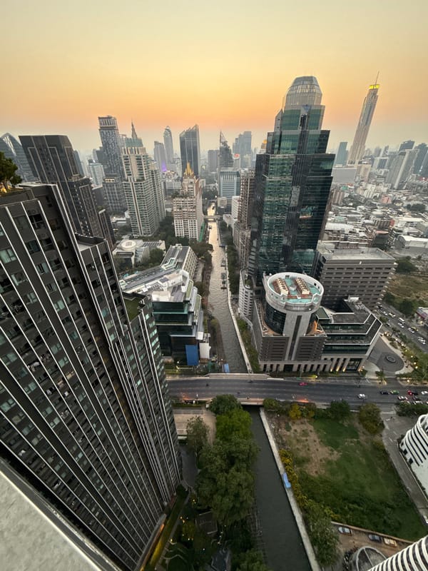 Bangkok skyline documented from multiple elevated viewpoints