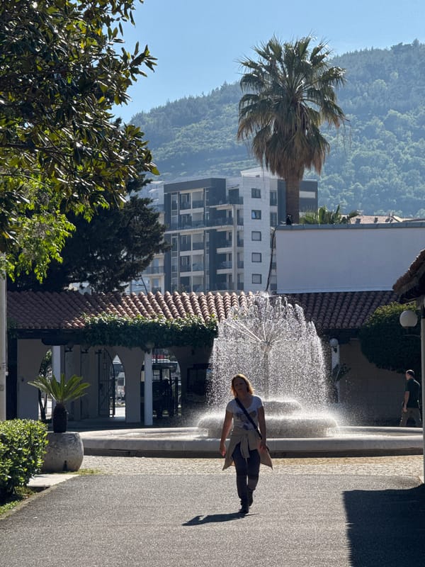Spring afternoon scenes documented across Budva, Montenegro