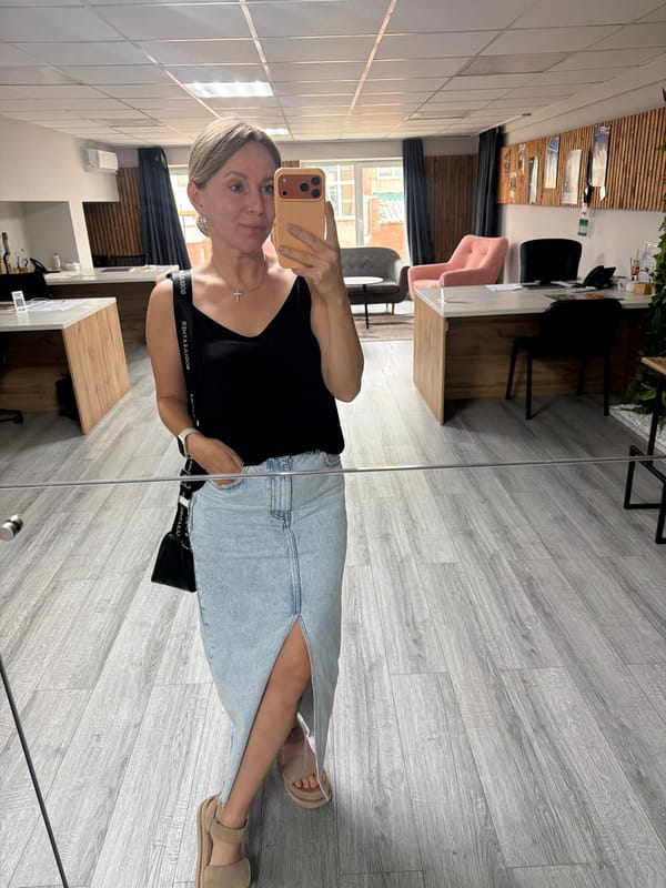 Mirror selfies at ART CHAIK studio space in Chaikovsky