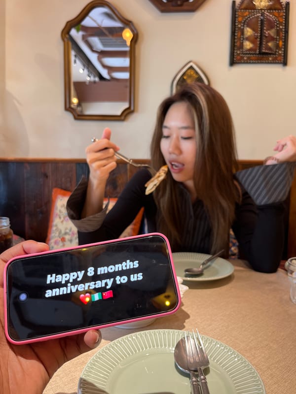 Couple celebrates eight-month anniversary at Yuzhong District restaurant