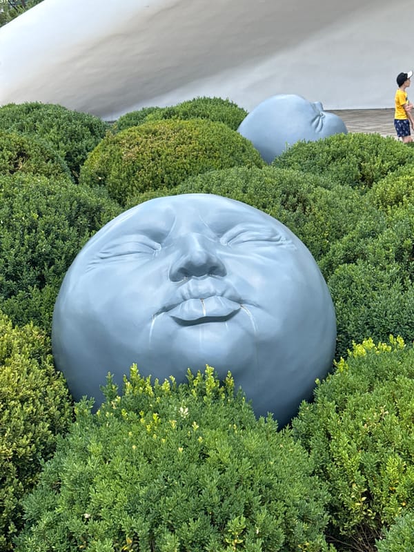 Exploring a sculpture park packed with large-scale art and gardens