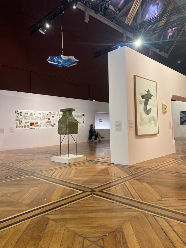 Paris museum interior captured by witness