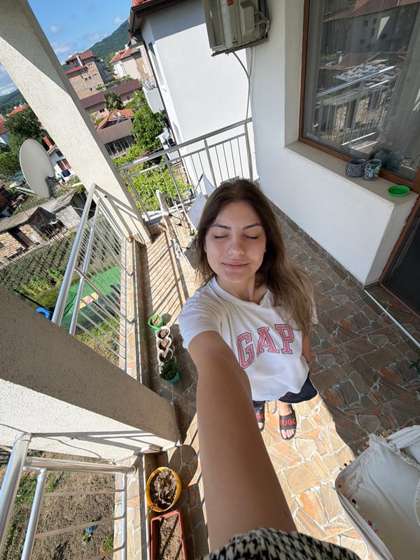 Morning balcony moments captured in Tsarevo, Bulgaria
