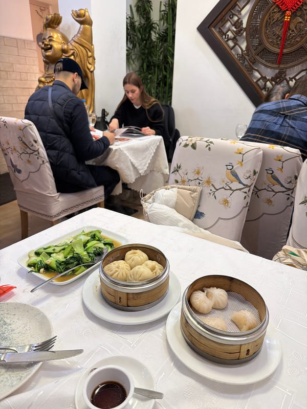 Visitors document Orthodox church and restaurant experience in Athens