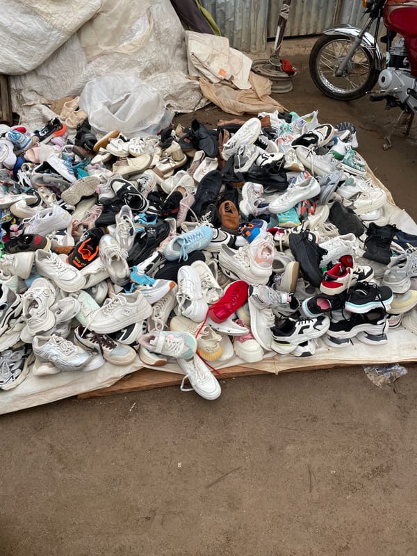 Outdoor markets active in Jos, Nigeria with diverse vendors