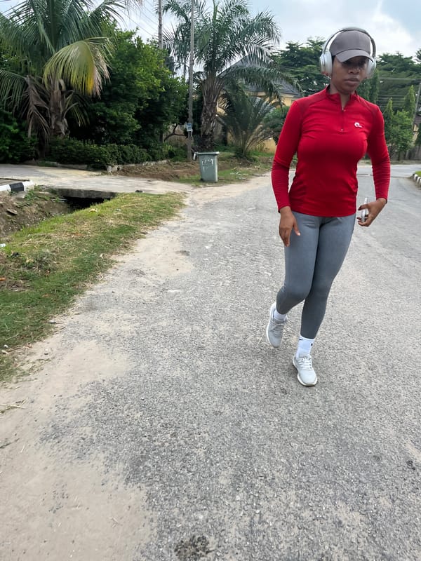 Morning street scenes captured across residential Abuja neighborhoods