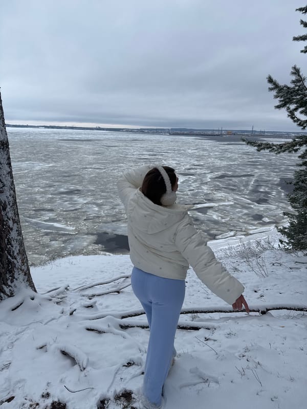 Spring snow outing recorded in Russian forest towns