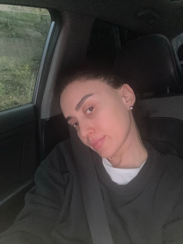 Driver observed in moving vehicle in Tbilisi